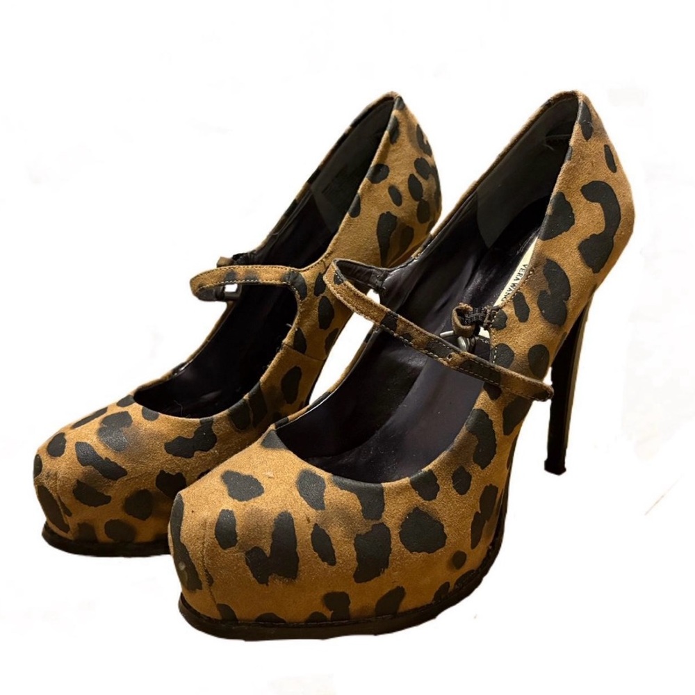 Vera Wing Leopard Stilettos